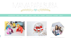 Desktop Screenshot of mamapapabubba.com